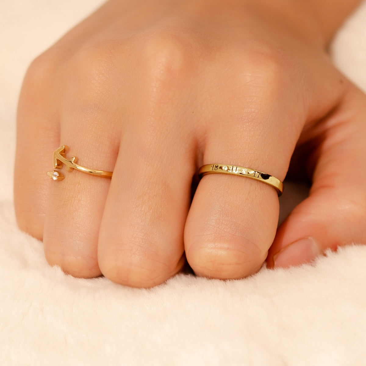 Personalized Date Ring