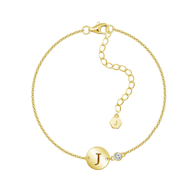 Gold Initial Letter Charm Bracelet Anklet Personalized -   Letter  charm bracelet, Mom gifts jewelry, Custom initial jewelry