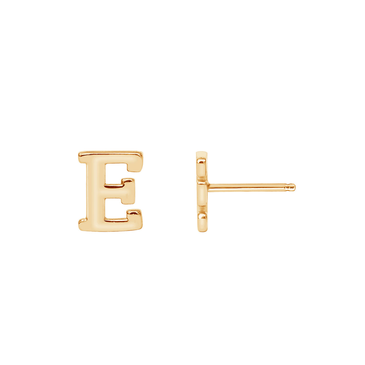 Letter Stud Earrings