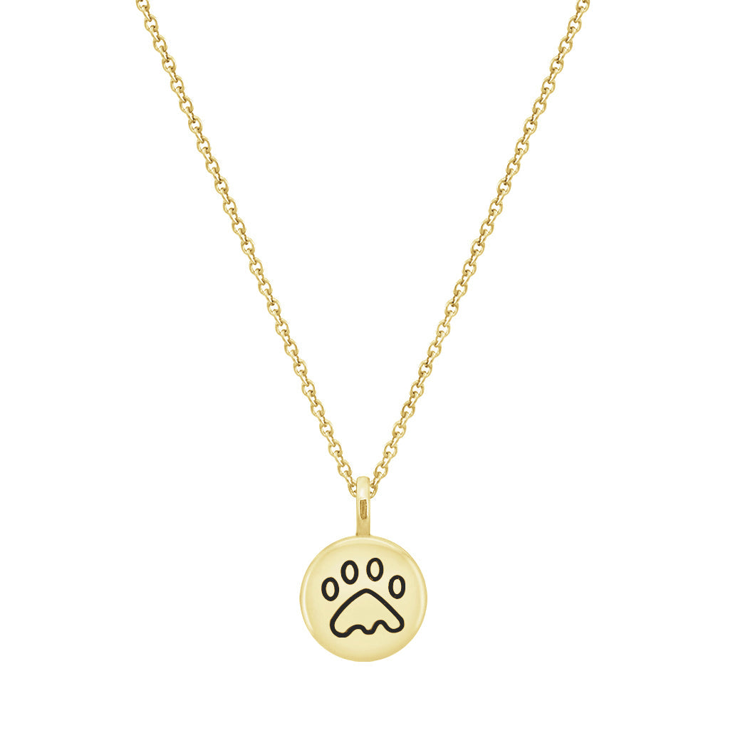 Paw Pendant Necklace