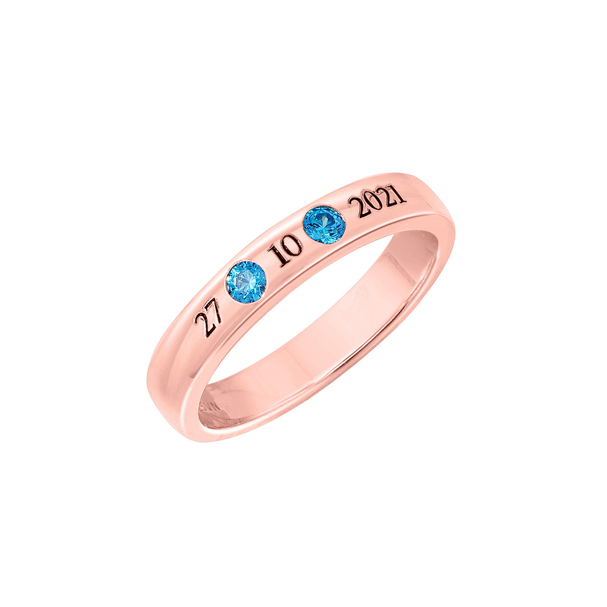 Personalized Date Ring