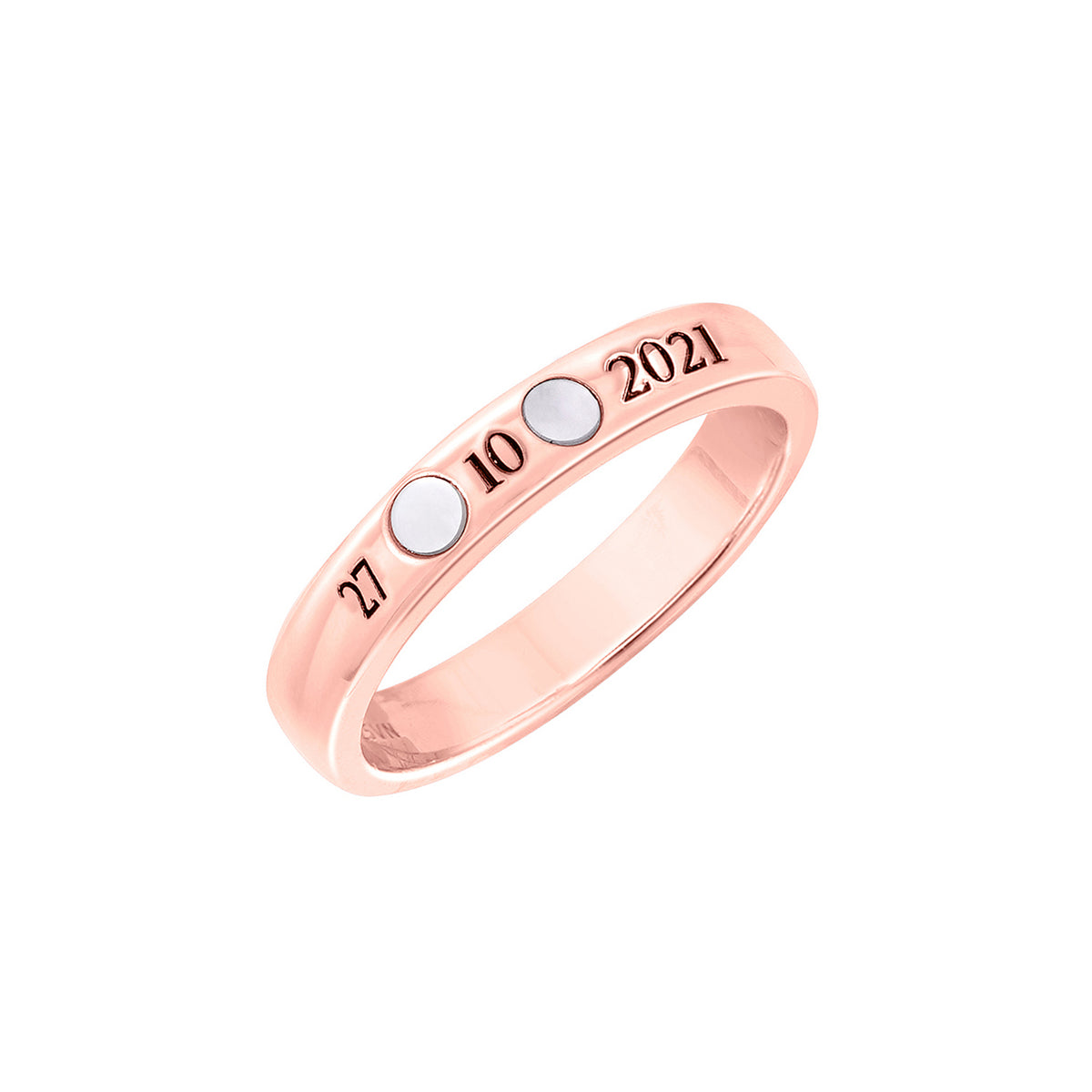 Personalized Date Ring